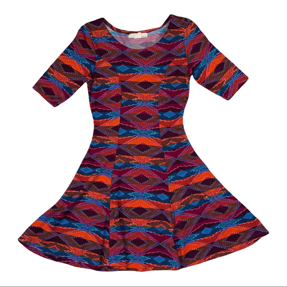 Derek Heart Short Sleeve Dress Size S.